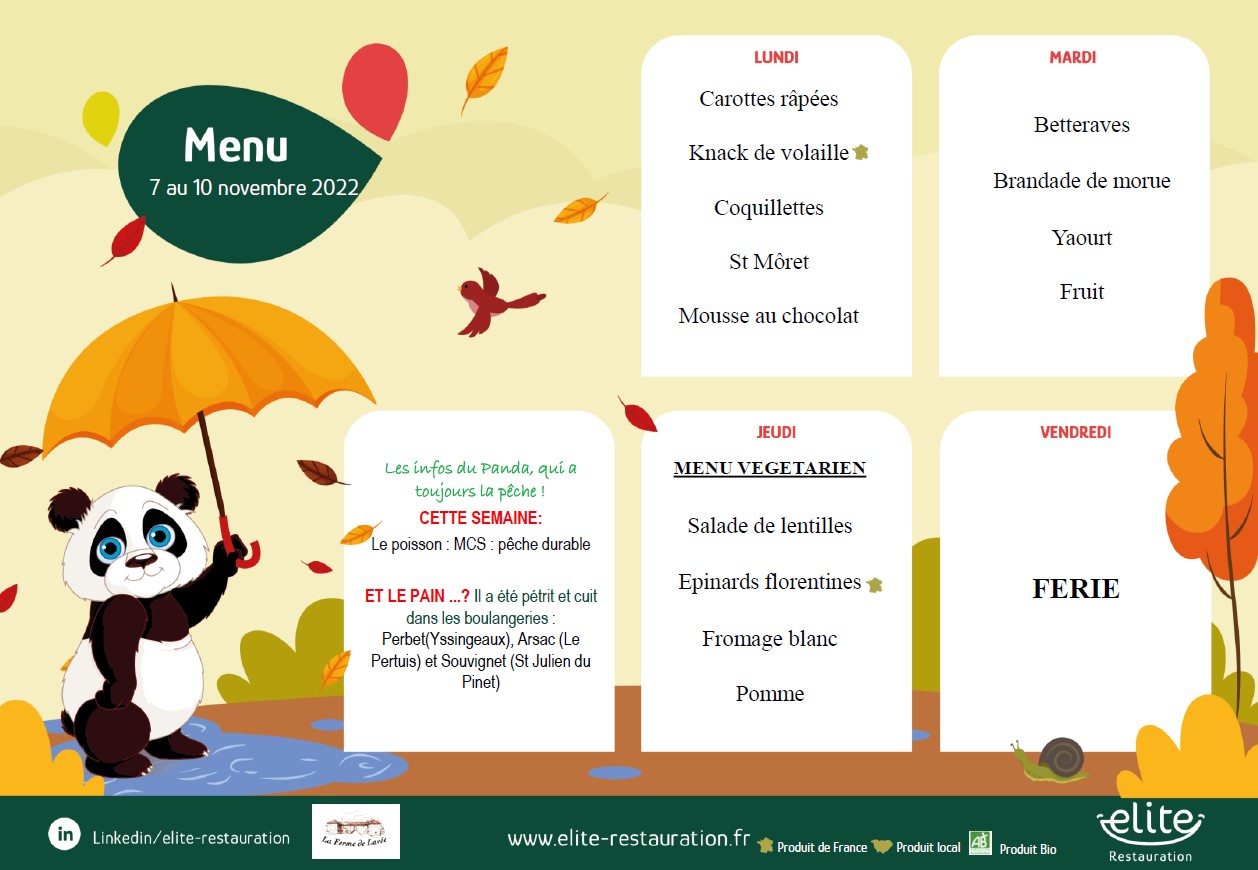 Menu Nov Mairie De Coubon